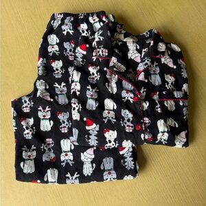 Intimate Essentials Flannel “Reindeer Cat” Pajamas - Medium